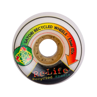 Satori Movement Skateboard Wheels 53mm ReLife Recycled Wheels (Conical Shape) 101a