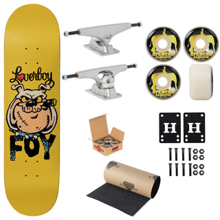 Deathwish Premium Complete Skateboard Foy Loverboy 8.25" Ft. Krux/Satori/Independent
