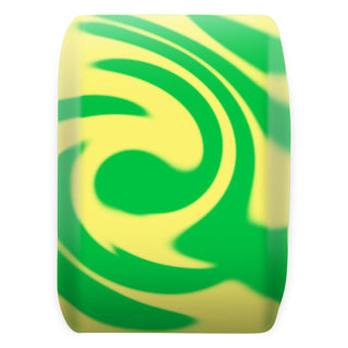 Slime Balls Skateboard Wheels 60mm Spewage OG Slime 78A Green Yellow Swirl