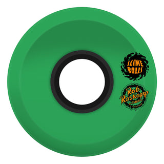 Slime Balls Skateboard Wheels 60mm Roskopp Face Two Reissue OG Slime 78A Green