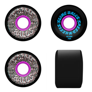 Santa Cruz Premium Skateboard Old School Street Creep Re-Issue with Indy Trucks