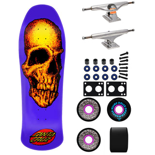 Santa Cruz Premium Skateboard Old School Street Creep Re-Issue with Indy Trucks
