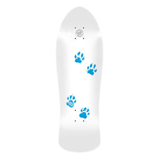 Santa Cruz Old School Skateboard Deck Dressen Pup + Bronson Pro G3 Bearings