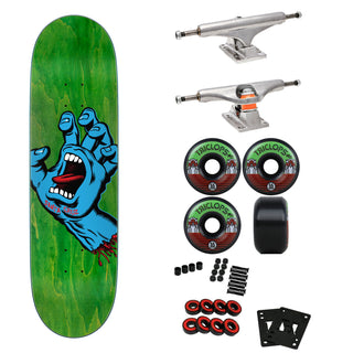 Santa Cruz Skateboard Complete Screaming Hand 8.8" Independent Triclops Upgrade
