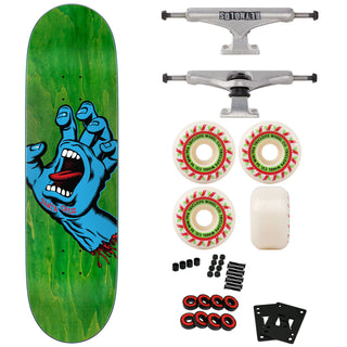 Santa Cruz Skateboard 8.8" with Independent Reynolds Trucks, Triclops Wheels