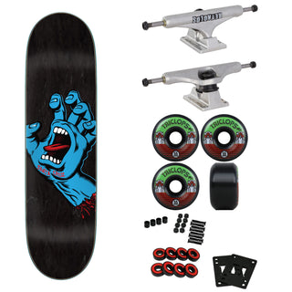 Santa Cruz Skateboard Complete Screaming Hand 8.6" Independent Triclops Upgrade