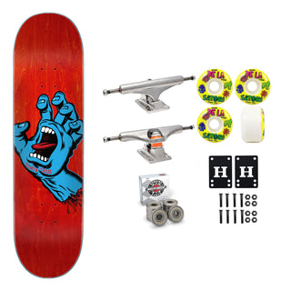 Santa Cruz Skateboard Red 8.0" Independent Satori Premium Kit