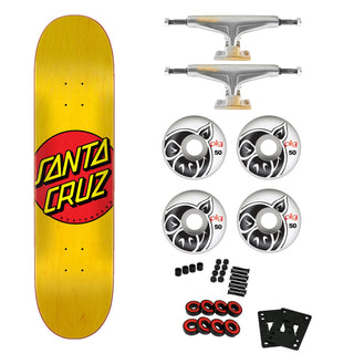 Santa Cruz Skateboard Complete Classic Dot 7.75" Tensor Trucks Pig Wheels