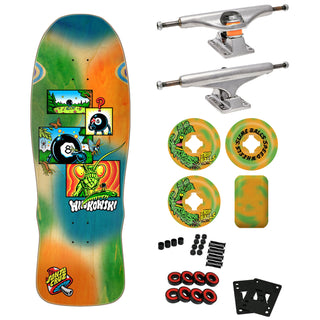 Santa Cruz Old School Skateboard Complete Winkowski 8Ballr + Independent Trucks Slime Balls Wheels
