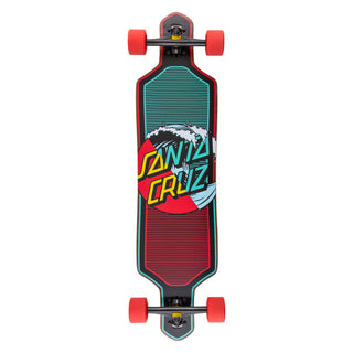 Santa Cruz Longboard Wave Dot Splice Drop Through 9.0" x 36"