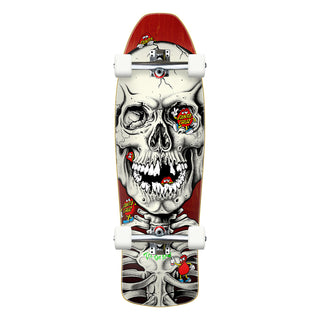 Santa Cruz Skateboard Complete Old School Dot Dudes Shaped Red 10.32" x 34"