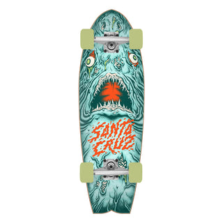 Santa Cruz Skateboard Complete Cruiser Dead Shark Blue 8.81" x 27.69"