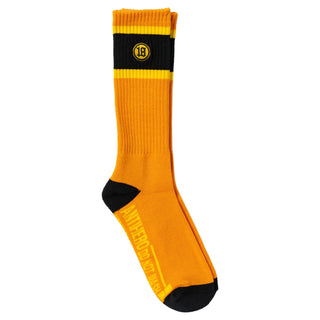 Anti Hero Skateboards Socks Hecho Por Skateb Embroidered Orange/Yellow/Black Orange