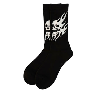 Baker Skateboards Socks Rage Black