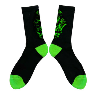 Deathwish Skateboards Socks Death TV Black