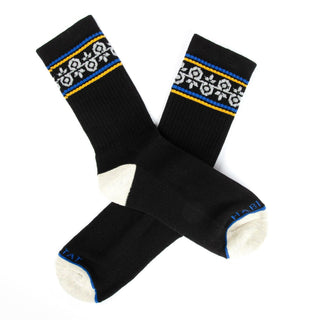 Habitat Skateboards Socks Geo Black