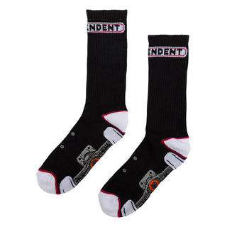 Independent Trucks Socks Truck Crew Black 1 Pair
