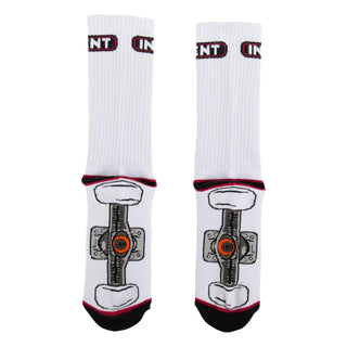 Independent Trucks Socks Truck Crew White 1 Pair