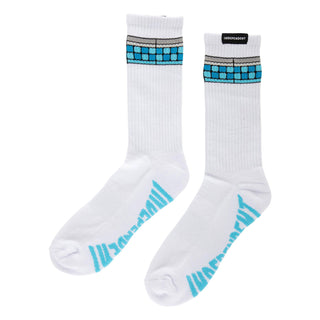 Independent Trucks Socks Tile Span Crew White Adult