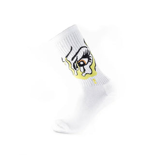 Psockadelic Skateboard Socks Burning Love