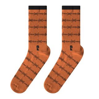 Psockadelic Skateboard Socks Keep Out