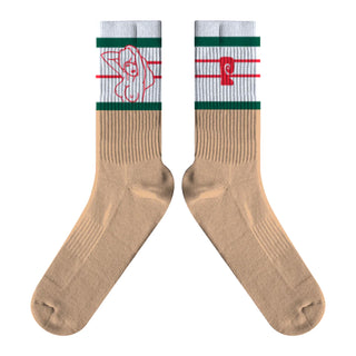 Psockadelic Skateboard Socks Main Attraction