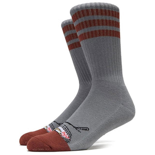 Toy Machine Skateboard Socks Stoner Sect Charcoal Adult Crew