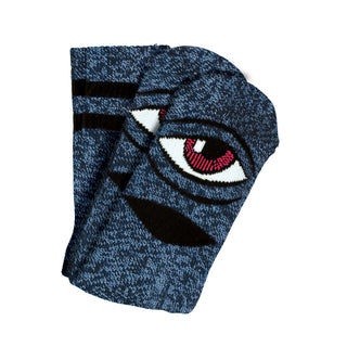 Toy Machine Socks Sect Eye Heather Blue