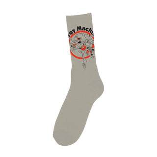 Toy Machine Skateboards Socks Pizza Khaki