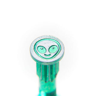 Screw City Skateboard Mounting Hardware 1" - Alien Green