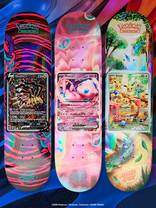 Santa Cruz x Pokémon TCG Blind Bag Skateboard Deck 8.0in x 31.6in