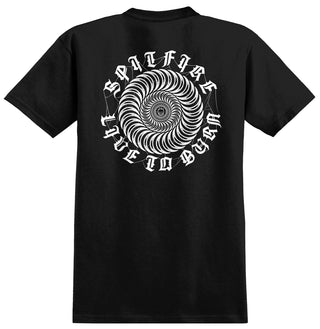 Spitfire Wheels Shirt Web Classic Black