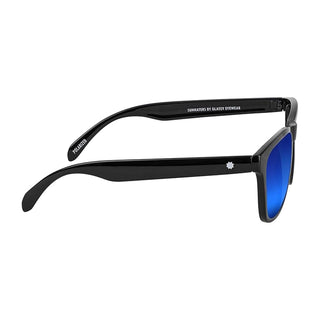 Glassy Eyewear Sunglasses Deric Polarized Black/Blue Mirror