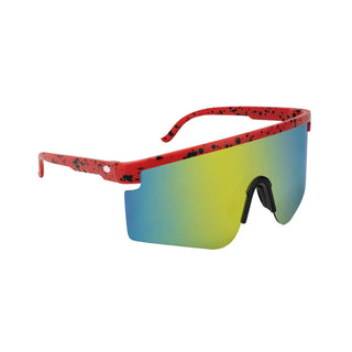 Glassy Eyewear Sunglasses Mojave Red/Yellow Mirror