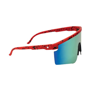 Glassy Eyewear Sunglasses Mojave Red/Yellow Mirror
