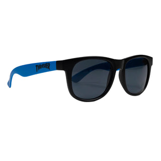 Thrasher Sunglasses Logo Neon Blue