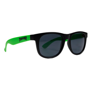Thrasher Sunglasses Logo Neon Green