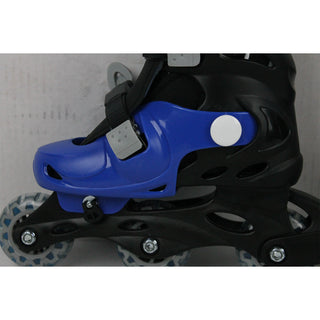 BLEM Krown Kids Adjustable Skates White/Blue SIZE S (fits Y13-3)