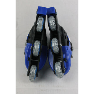 BLEM Krown Kids Adjustable Skates White/Blue SIZE S (fits Y13-3)