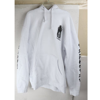 Blemished Creature Hoody Phantasm Beast Pullover White - Size M