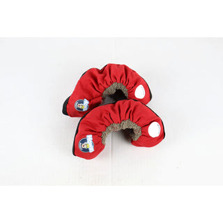 Blemished Howies Hockey Tape Premium Terry Cloth Skate Guards Junior (1.0 - 5.0) Red