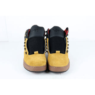 Blemished DVS Boots Vanguard Chamois/Black/Fiery Red - Size 10