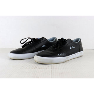 Blemished Lakai Skateboard Shoes Manchester X Fourstar Black/Pebble Leather Size 13
