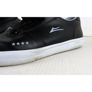 Blemished Lakai Skateboard Shoes Manchester X Fourstar Black/Pebble Leather Size 13