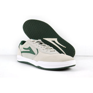 Blemished Lakai Skateboard Shoes Atlantic White/Pine Suede Size 10