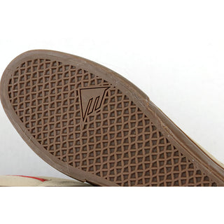 Blemished Emerica Skateboard Shoes The Low Vulc Tan/White/Gum Mens Size 14