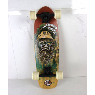 Blem Sector 9 Skateboard Cruiser Complete Bambino Skipper Bamboo 7.5" x 26.5" Used