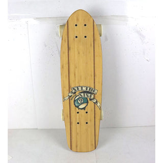 Blem Sector 9 Skateboard Cruiser Complete Bambino Skipper Bamboo 7.5" x 26.5" Used