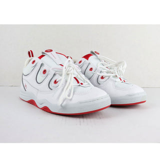 LIGHTLY WORN Es Skateboard Shoes Two Nine 8 White/Red Size 10