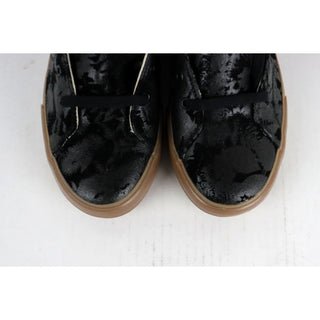 MIXMATCHED State Footwear Skateboard Shoes Bushwick Black Suede Camo Size 8 / 8.5